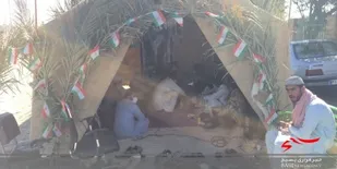 برپایی خیمه های مقاومت در شهرستان چابهار