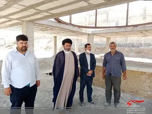 بازدید از مراحل ساخت مهدیه و مسجد