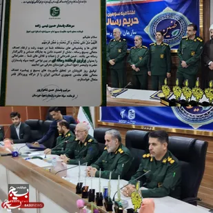 درخشش ناحیه مقاومت بسیج امام حسین(ع) اهواز در سومین رویداد رسانه&zwnj;ای &laquo;حریم رسالت طنین&raquo;