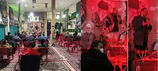 برگزاری مراسم فاطمیه و گرامیداشت شهادت سردار سلیمانی در قلعه حاج موسی
