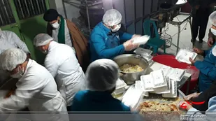 بازدید امام جمعه شیروان از گروه جهادی باب الحسین