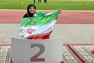 کسب مدال نقره مسابقات گرند پری مراکش توسط دختر عجب شیری