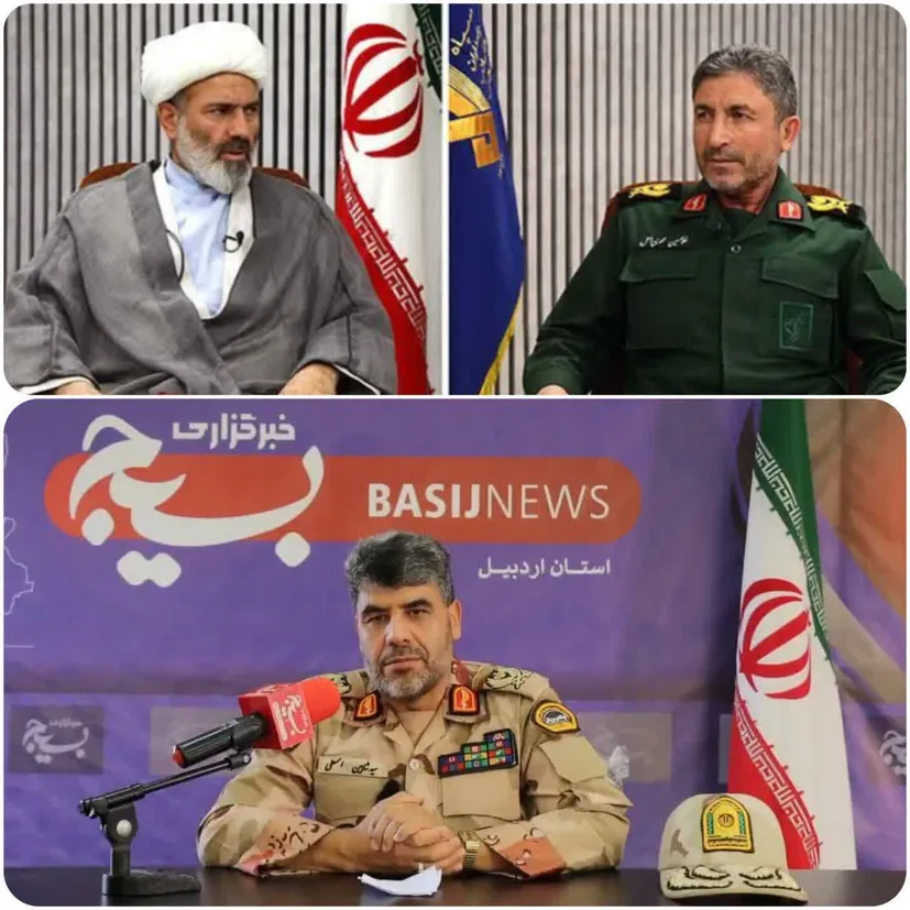 تبریک سردار محمدی و حجت‌الاسلام علیی برای انتخاب سردار شاهین اسمعلی به عنوان مدیر برتر فراجا