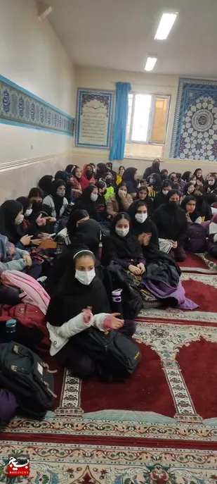 برگزاری جشن عید مبعث پیامبر در دبیرستان مائده حوزه۲ دانش آموزی ناحیه سپاه امام علی(ع)اهواز