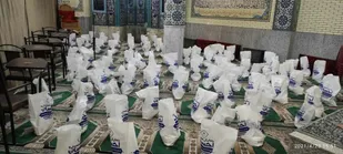توزیع بسته های معیشتی و جهیزیه و سیسمونی