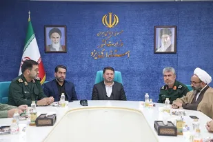 دیدار فرمانده و هیئت رئیسه سپاه الغدیر با استاندار یزد