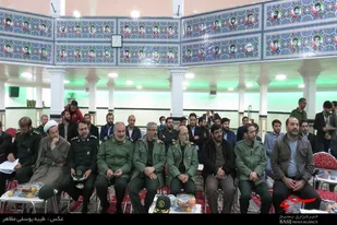 نشست صمیمی سردار غیب&zwnj;پرور با بسیجیان شهرک ولیعصر همدان