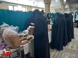 برپایی بازارچه محصولات خانگی در جعفریه قم و توانمندسازی بانوان روستایی