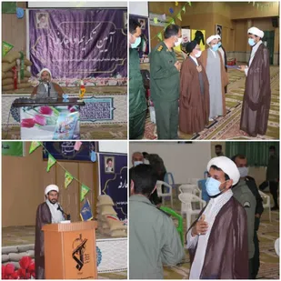 معارفه مسئول دفتر نمایندگی ولی فقیه در سپاه جیرفت به عنوان مسئول جدید تیپ تکاور صاحب الزمان عج سیرجان