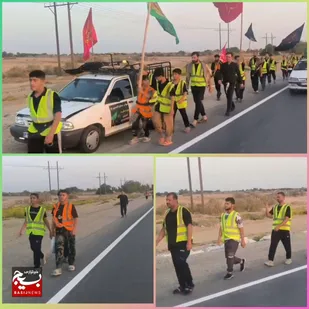 خدمات رسانی به زائران اربعین در موکب ورودی هندیجان