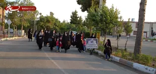 برگزاری همایش پیاده&zwnj;روی خانواده های کارکنان ارتش شاهرود+ تصاویر