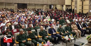 آیین تکریم و معارفه فرمانده سپاه دشتستان