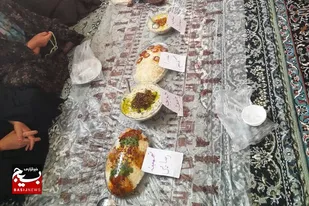 جشنواره غذای &laquo;دستپخت ریحانه&raquo; در روستای ساربانلر برگزار شد+تصاویر