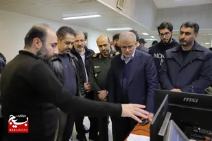 بازدید فرمانده سپاه امام حسن مجتبی (ع) و استاندار البرز از رویداد سراسری تولید محتوای بسیج استان به روایت تصویر