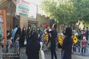 برگزاری اردوی جهادی کانون بسیج هنرمندان در شهرستان ملایر