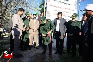 افتتاح شبکه توزیع آب شرب در روستای ازوندره کبودراهنگ