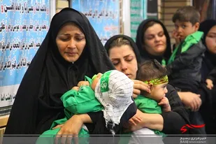 نذر مادران مازندرانی برای قیام امام زمان(عج) با شیرخوارگان در دست +تصاویر