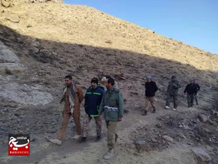 کوهپیمایی اقتدار و روحیه بخش بسیجیان نصرآباد به مناسبت هفته دفاع مقدس