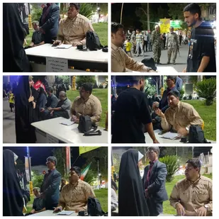 برپایی میز مشاوره اشتغال در اجتماعات شبانه کلاله