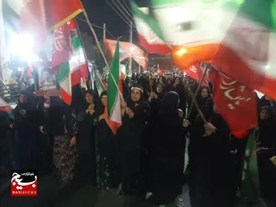 شش ماه تداوم حضور مردم انقلابی شهرستان لردگان در سنگر خیابان