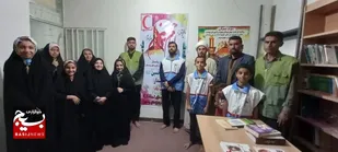 راه اندازی کتابخانه در روستای کهله شهرستان رامهرمز