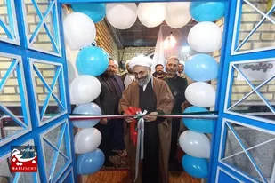 مراسم افتتاح پايگاه مقاومت بسیج سردار شهید امیدی در نهاوند