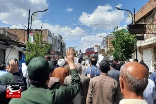 صدها نفر از مردم میانه حمایت قاطع خود از سپاه را اعلام کردند