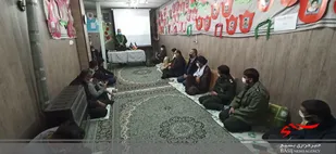 آیین تکریم و معارفه فرمانده پایگاه مقاومت بسیج علی ابن موسی الرضا(ع) آدریان خمینی شهر