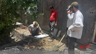 محرومیت زدایی توسط گروه جهادی قاضی زاده