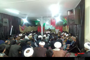 اولین سالگرد و یادواره شهید گمنام در حوزه علمیه نهاوند