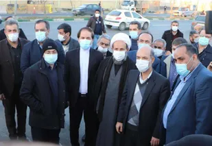 بازدید وزیر نیرو از پروژه شبکه جمع&zwnj;آوری و خط انتقال فاضلاب قرچک