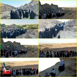 برگزاری کوهپیمایی بسیجیان بمناسبت گرامیداشت روز بسیج