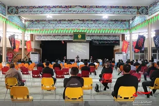مراسم عزاداری در جمع رزمندگان لشکر 14 امام حسین علیه السلام به مناسبت 28 صفر