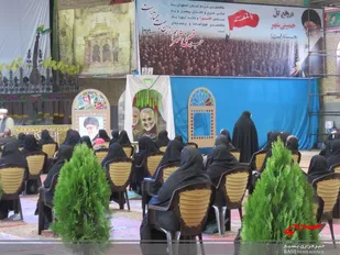 جشن ولادت حضرت زهرا(س) در حسینیه ثارالله خمینی شهر