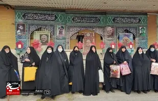 حضور مادران گرانقدر شهدا در اردوی زیارتی حرم مطهر حضرت عبدالعظیم الحسنی (ع)