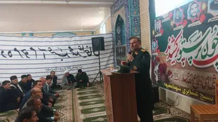 برگزاری یادواره شهدای تنگ گزی در روستای گردوسفلی کوهرنگ