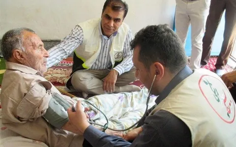 ویزیت درمانی بیش از 1500 نفر توسط گروه جهادی رویش های انقلاب