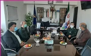 دیدار شهردار جلیل آباد با فرمانده سپاه پیشوا