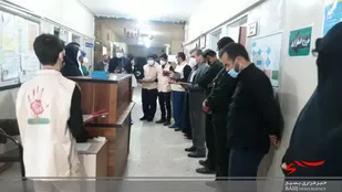 تجلیل از پرستاران و کادر درمانی بیمارستان حضرت فاطمه الزهرا س شهرستان اشتهارد+تصویر
