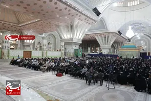 گردهمایی عظیم روشنگران بسیج در حرم امام خمینی (ره)؛ احیای گفتمان مقاومت در مکتب روح&zwnj;الله