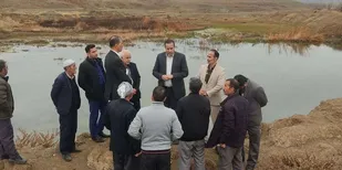حضور رئیس سازمان بسیج مهندسین عمران و معماری کشور در مناطق زلزله&zwnj;زده خوی