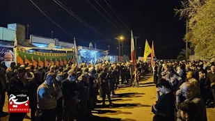 تجمع خودجوش مردم گتوند، فریاد استکبارستیزی در شب شهادت امام رضا(ع)