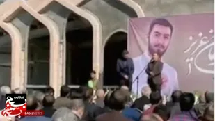 برگزاری نخستین سالگرد شهادت آرمان علی وردی در قطعه ۵۰ بهشت&zwnj; زهرا تهران