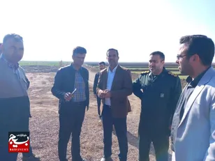 مسئول بسیج سازندگی سپاه امام رضا(ع) از پروژه های عمرانی جوین بازدید کرد