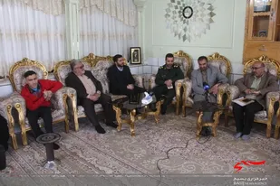 دیدار با خانواده شهید شهرانی در شهرکرد