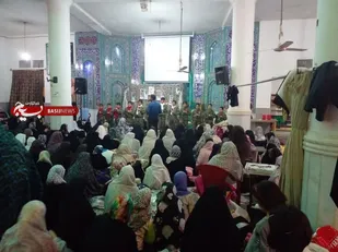 اجرای یادواره شهدا توسط رزمندگان گردان ۱۲۴ امام حسین (علیه السلام)