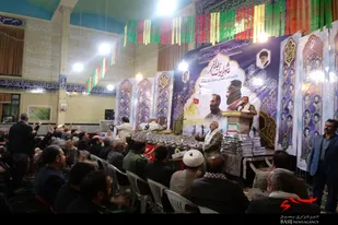 بزرگداشت عاشوراییان مطلع الفجر در همدان