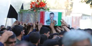 پیکر مطهر &laquo;شهید علیجانی&raquo; در شهر درچه تشییع و تدفین شد