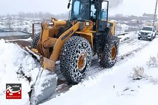 گروه&zwnj;های جهادی البرز نسبت به رفع انسداد جاده&zwnj;های روستایی اشتهارد اقدام کردند