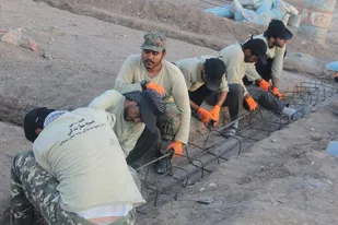 برگزاری اردوی جهادی گروه شهید اصحابی بسیج دانشجویی شاهرود +تصاویر
